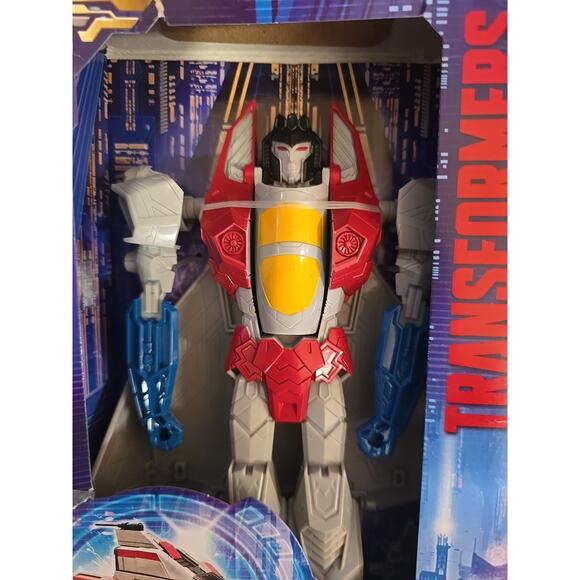 #9598 Transformers ONE Starscream 11" Action Figure HASBRO Mega Changers New - Picture 1 of 8